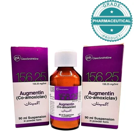 AUGMENTIN SYRUP (CO-AMOXICLAV 156.23 mg 5ml) 90ml