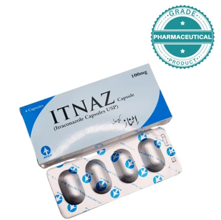 ITNAZ CAPSULE (ITRACONAZOLE CAPSULES USP) 100mg PACK OF 4 CAPSULES
