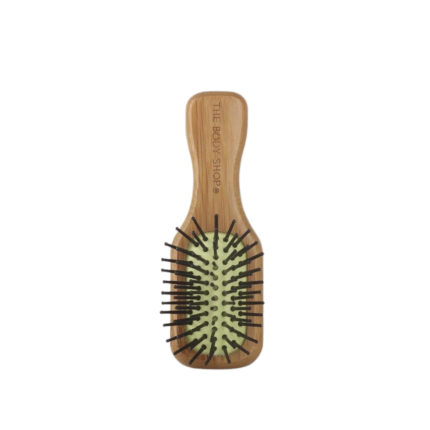 SMALL WOOD HAIR BRUSH BY THE BODY SHOP